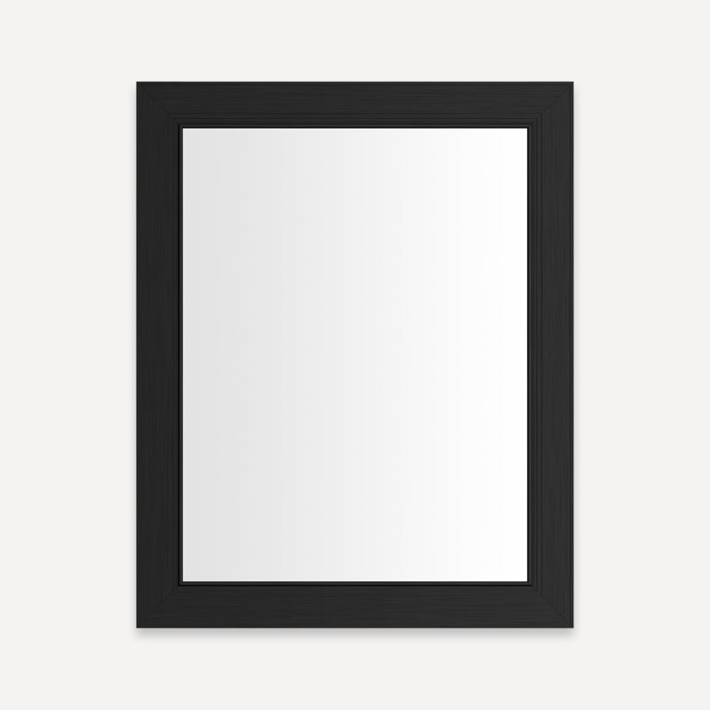 Main Line Cabinet, 30.06" H x 23.38" W x 4" D, Brushed Black