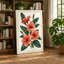 Coral Blooms Botanical - Wrapped Canvas-56360936-56360940