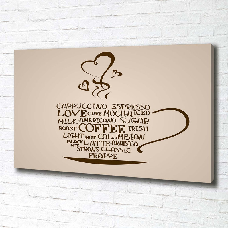 Cup Of Coffee - Wrapped Canvas Print
