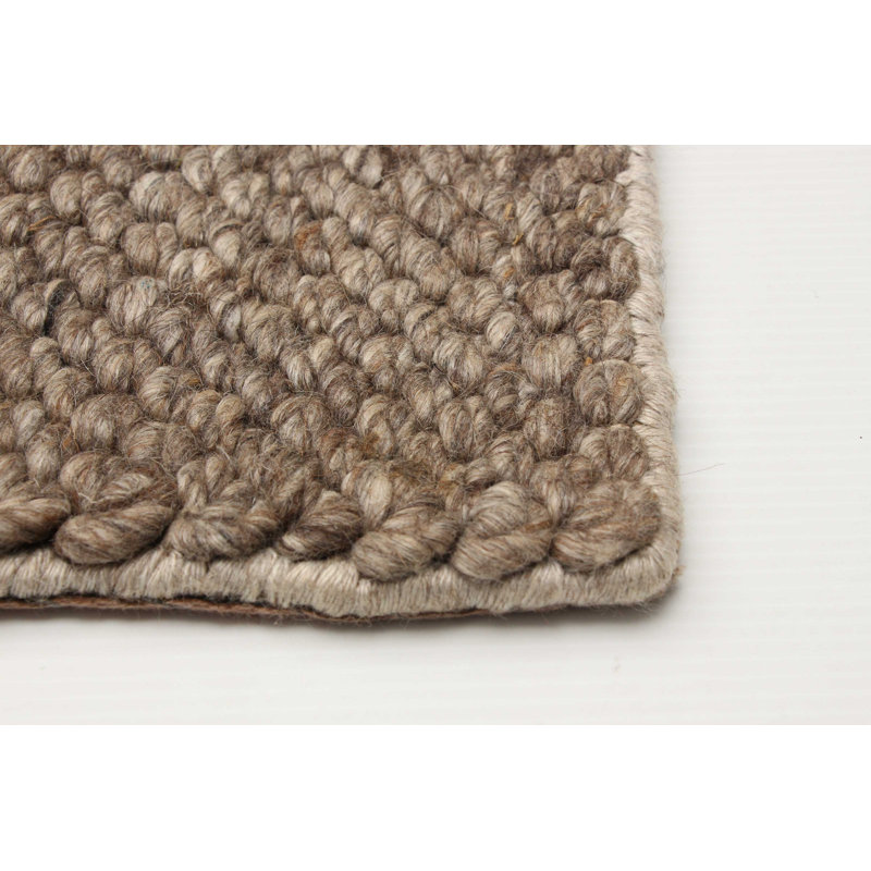 Deniss Performance Hand Braided Wool Rug