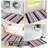 Griffie 100% Polyester Bath Rug Stripe Pattern with TPR Backing Machine Washable Soft & Absorbent Bathroom Rug-1754967493-1754967516