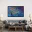 «Blue Avian» par Iris Scott - impression sur toile tendue-73268842-31659943-73268843