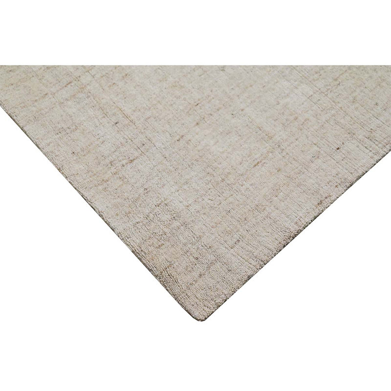 Wool Area Rug in Gray, Rectangle 15' x 25'