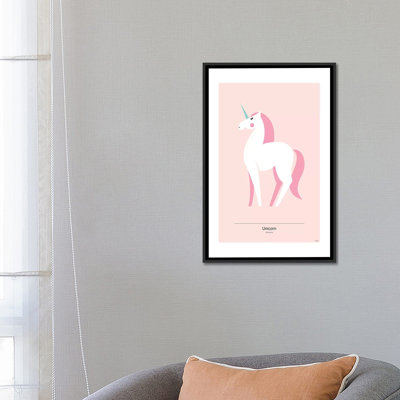 « licorne », impression sur toile