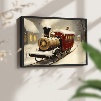 Chirstmas Art-DCCCXCV -Framed Print - Restickable