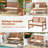 Evalyne Solid Wood Outdoor Bench