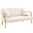 Maddison 56.5'' Upholstered Sofa with Two Pillows-715441124
