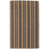 Bamboo Slat / Seagrass Striped Area Rug