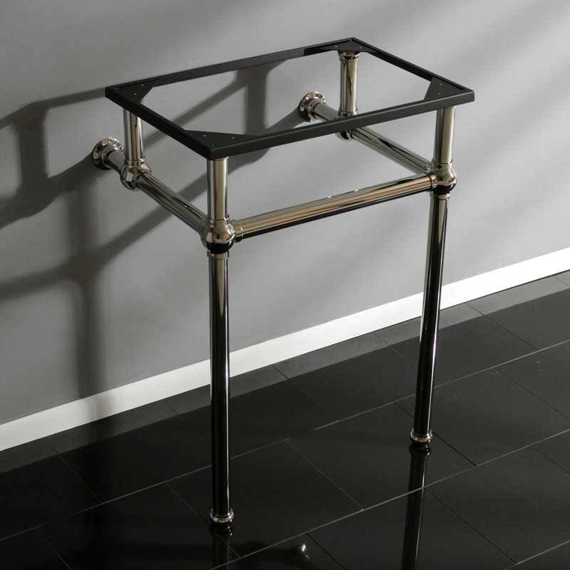 Kingston Brass Templeton Brass Console Sink Legs, Polished Nickel