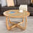 Nahunta Round Rattan Coffee Table