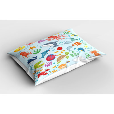 Starfish Polyester Sham Set