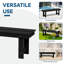 Ensemble de 3 tabourets de salle à manger en polyéthylène haute densité Julian-1289793018