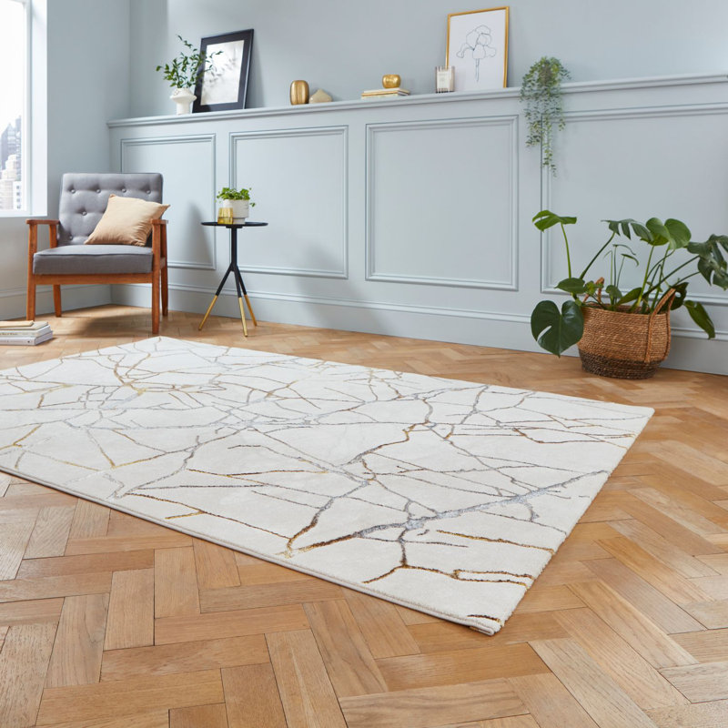 Creation area rug Machine Woven Rectangle Ivory, Rectangle 160 x 230cm