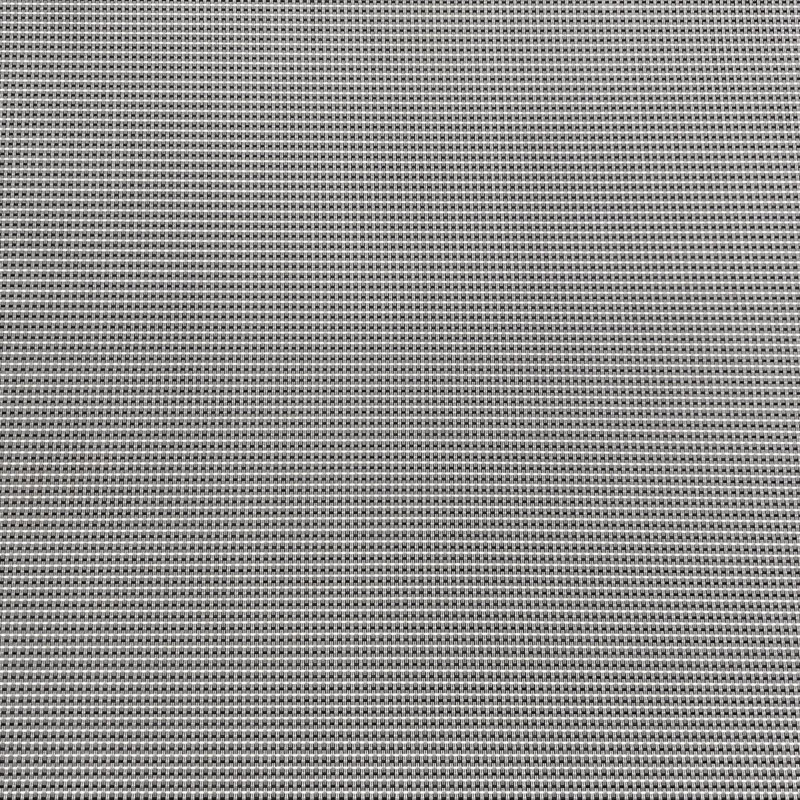 Ensemble de salle à manger d'extérieur en polyester et polyester enduit de PVC 7 pièces gris et noir - 58,75 po