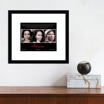 " Dreamer (Trio): Peace, Power, Respect "