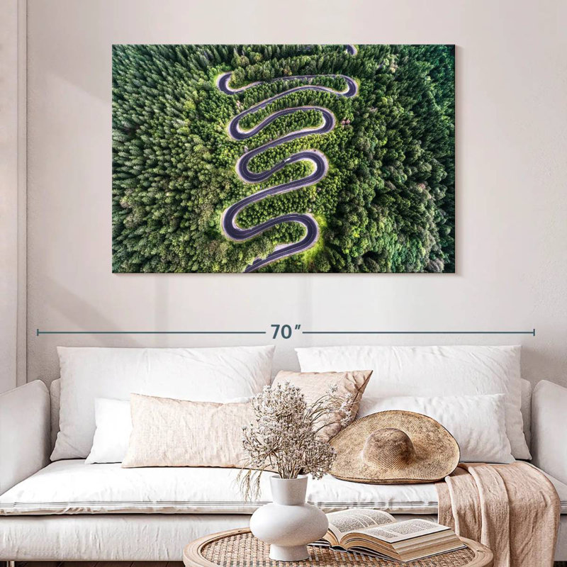 Mehar Transalpina Curvy Road, H 32 po x l 48 po