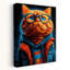 Chat orange élégant-129145172