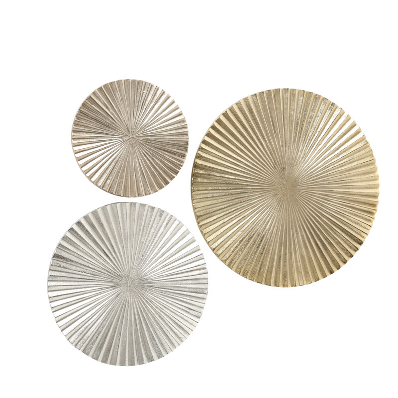 Handmade Glam Abstract Wall Decor on Metal