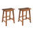 Walnut Counter Height Stools For Compact Dining Rooms - Rustic , Ideal Restricted  2