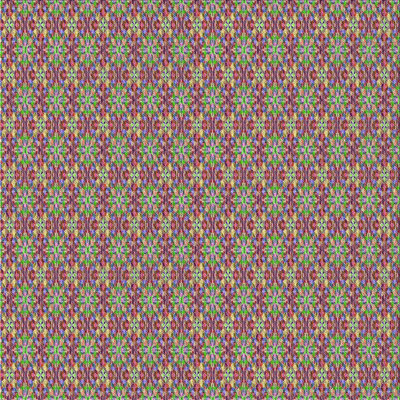 Tapis de zone rose/beige à motifs