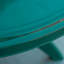 Table de patio ronde en plastique de 36,25 po de diamètre avec trou pour parasol, table de bistro d'extérieur, pour bar, jardin, cour, bord de piscine, cour, vert
