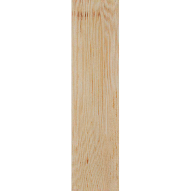 Corbeau Crestline avec contre-plaque, H 22 po x l 5,5 po x P 10 po, Sapin de Douglas, Lisse