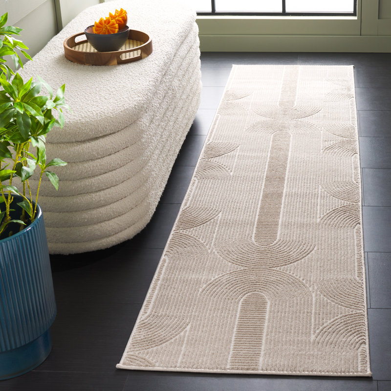 Lateya 100 Performance Geometric Rug, Runner 2' x 8'