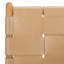 Chaise en cuir tissé d'Yvona-680503936
