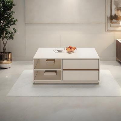 Modern Luxury Coffee Table with Full Base