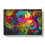 Multi-Coloured Rainbow Roses - Wrapped Canvas-56634423