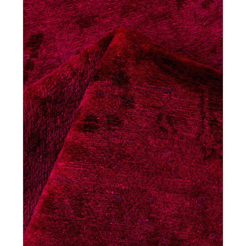 Overdyed One-of-a-Kind 4' 7" X 6' 10" Hand Knotted Area Rug