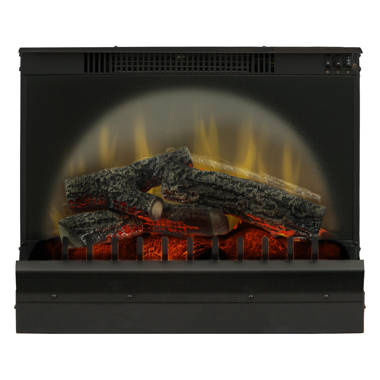 DimplexPro Dimplex 33-Inch Plug-in Electric Fireplace - Hand Finished Log  Set - Realistic Flame - 400 SQ. FT. u0026 Reviews | Wayfair