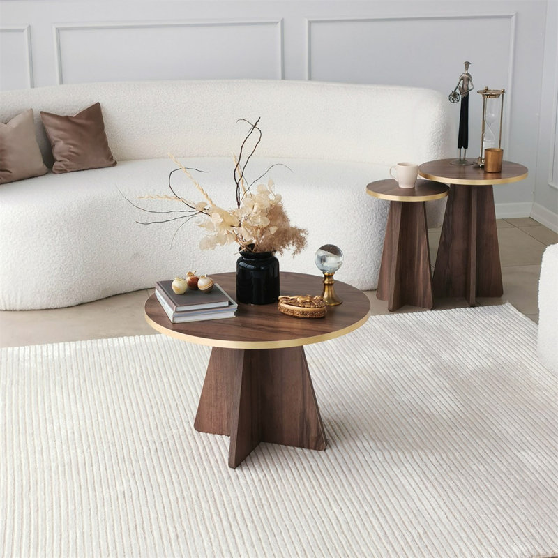Glorias Coffee Table, Walnut