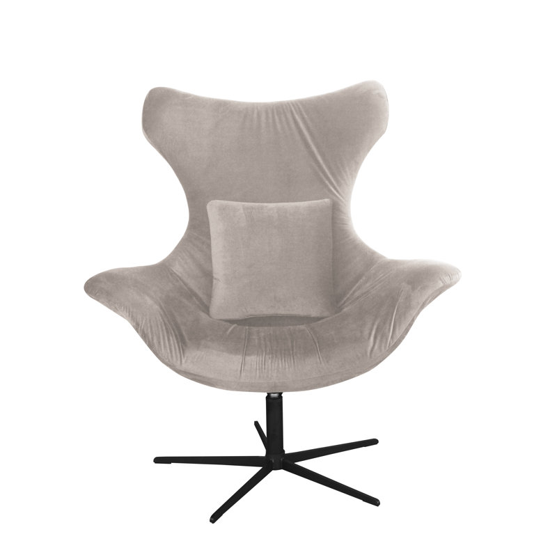 Swivel Lounge Chair, Cream