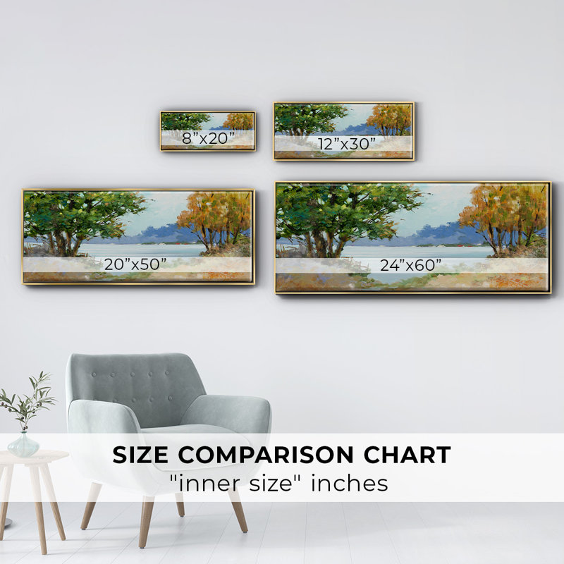Fall Day- Framed Canvas