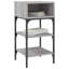 Dungall 35cm W Iron Bedside Table-1133635098
