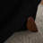 Upholstered Boucle Tufted Armchair with Solid Wood Legs-1151666722