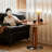 Walnut Round Solid Wood Dining table