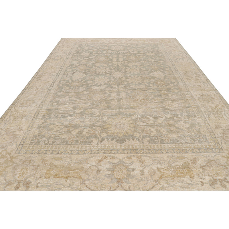 One-of-a-Kind Rectangle 9'11" X 13'11" Hand Knotted Area Rug