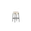 Berryessa Upholstered Counter Stool with Metal Frame