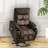 Upholstered Heated Massage Chair-2107614967