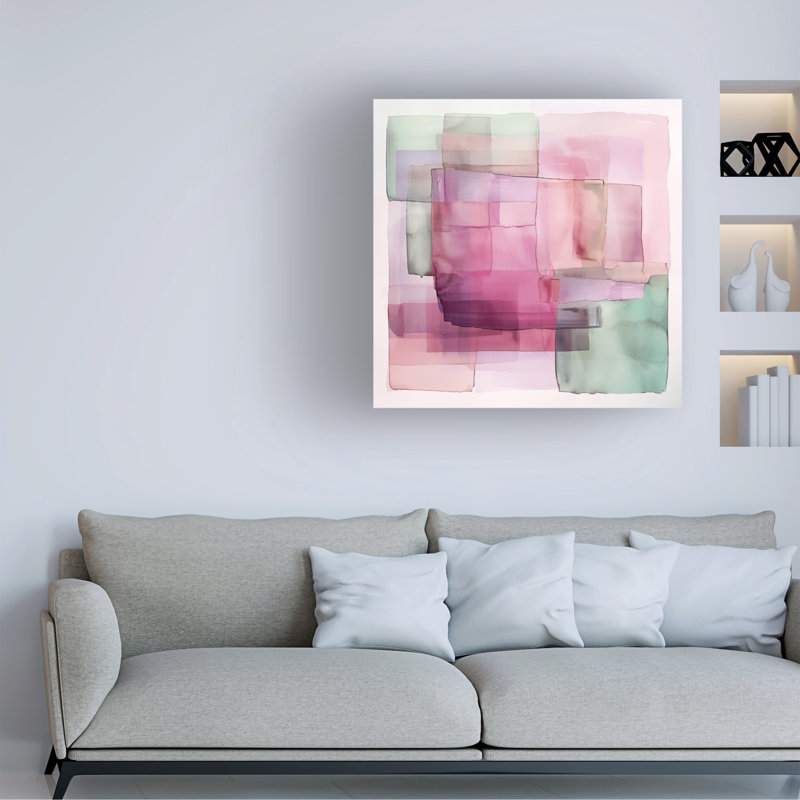 Mouvement Sasha et toile I, Art_ALI73108, 14" H x 14" W