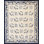 Ivory and Blue Antique Floral Chinese Room Size Peking Rug