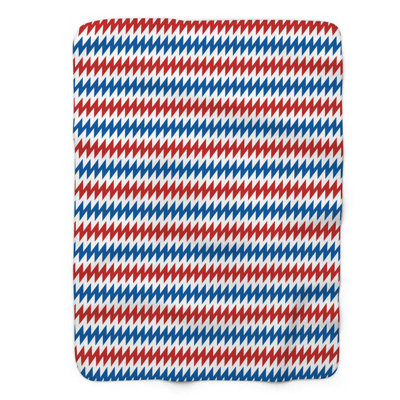 Bleu acajou - couverture Sherpa de qualité supérieure 1 pièce