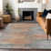Premium Machine Washable Prisco Salmon Rug