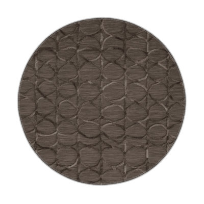 Tapis gris intérieur et extérieur Trellis