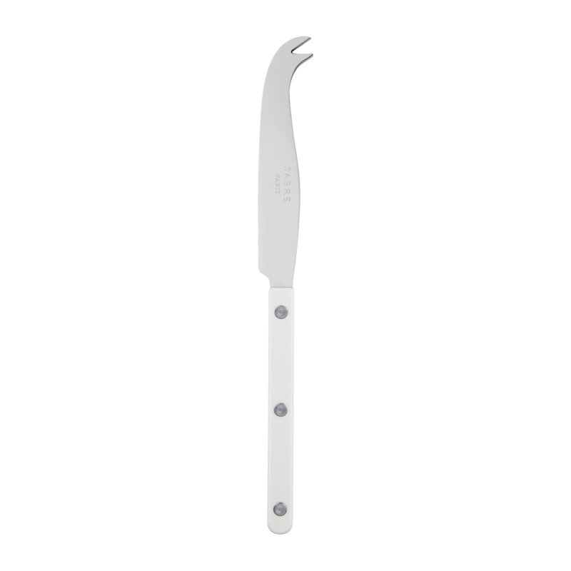 Bistrot Solid Cheese Knife, White