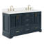 Meuble-lavabo double avec plateau Abshire 61-93359265