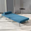 Romig Single 75cm Upholstered Convertible Sofa-815261062