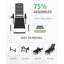 Chaises longues d'extérieur inclinables avec rangement (ensemble de 2)-414458393